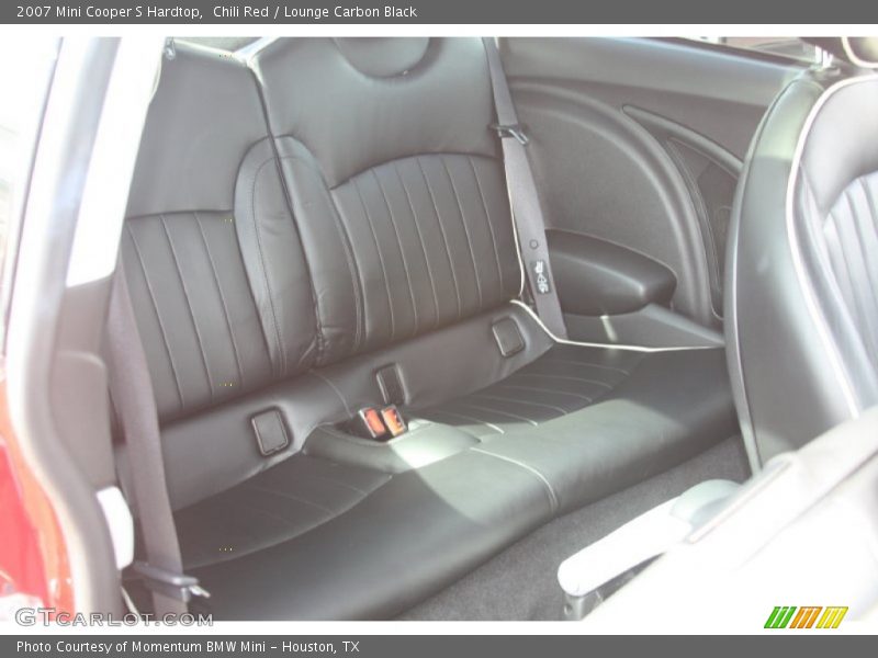 Chili Red / Lounge Carbon Black 2007 Mini Cooper S Hardtop