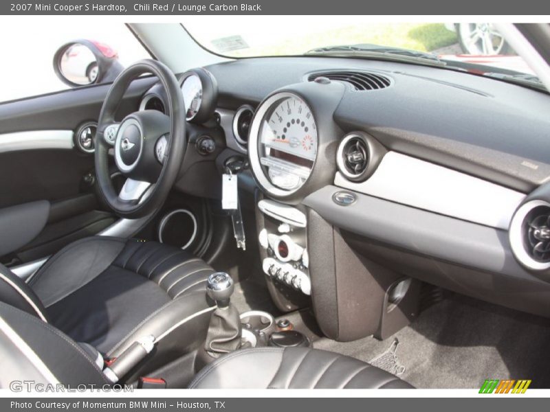 Chili Red / Lounge Carbon Black 2007 Mini Cooper S Hardtop