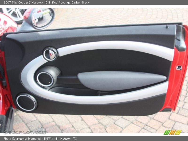 Chili Red / Lounge Carbon Black 2007 Mini Cooper S Hardtop