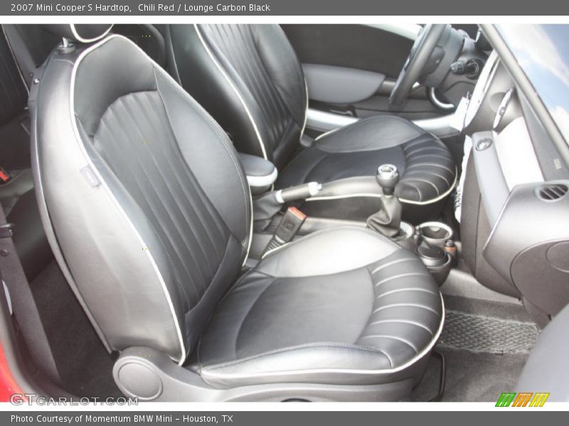 Chili Red / Lounge Carbon Black 2007 Mini Cooper S Hardtop