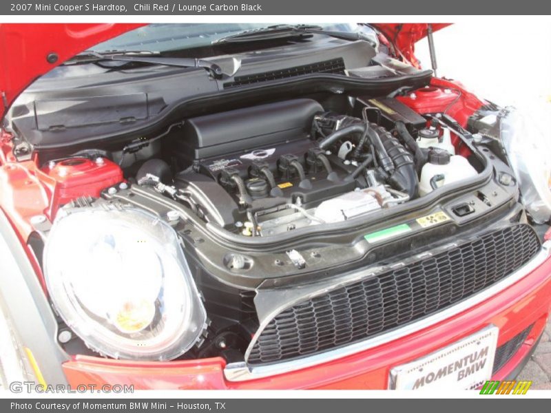 Chili Red / Lounge Carbon Black 2007 Mini Cooper S Hardtop