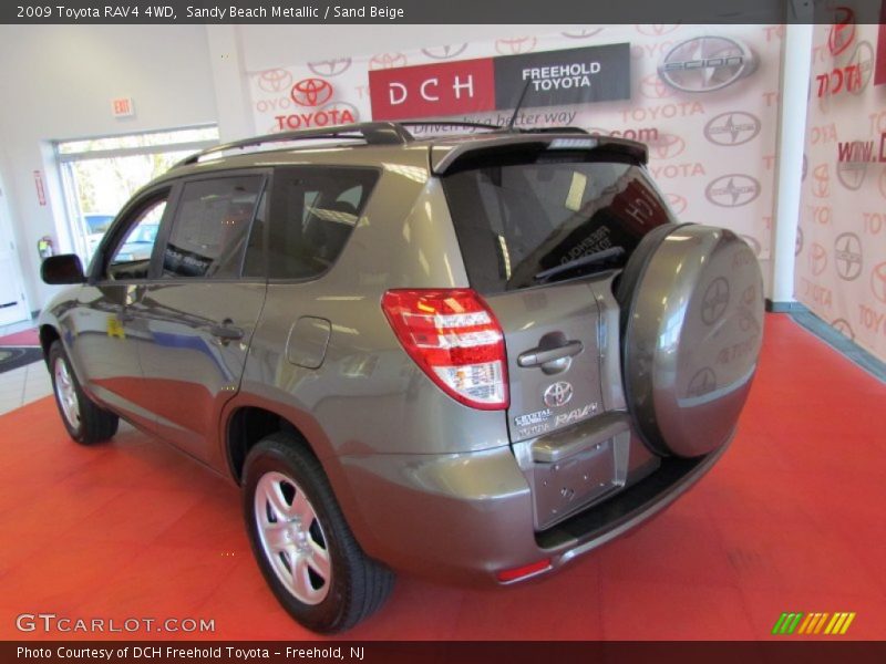 Sandy Beach Metallic / Sand Beige 2009 Toyota RAV4 4WD