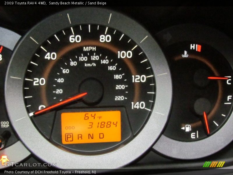 Sandy Beach Metallic / Sand Beige 2009 Toyota RAV4 4WD