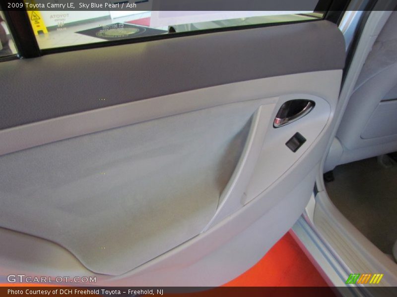 Sky Blue Pearl / Ash 2009 Toyota Camry LE