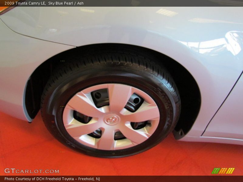 Sky Blue Pearl / Ash 2009 Toyota Camry LE