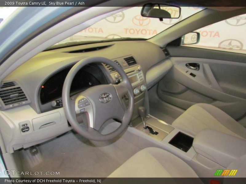 Sky Blue Pearl / Ash 2009 Toyota Camry LE