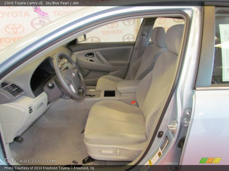 Sky Blue Pearl / Ash 2009 Toyota Camry LE