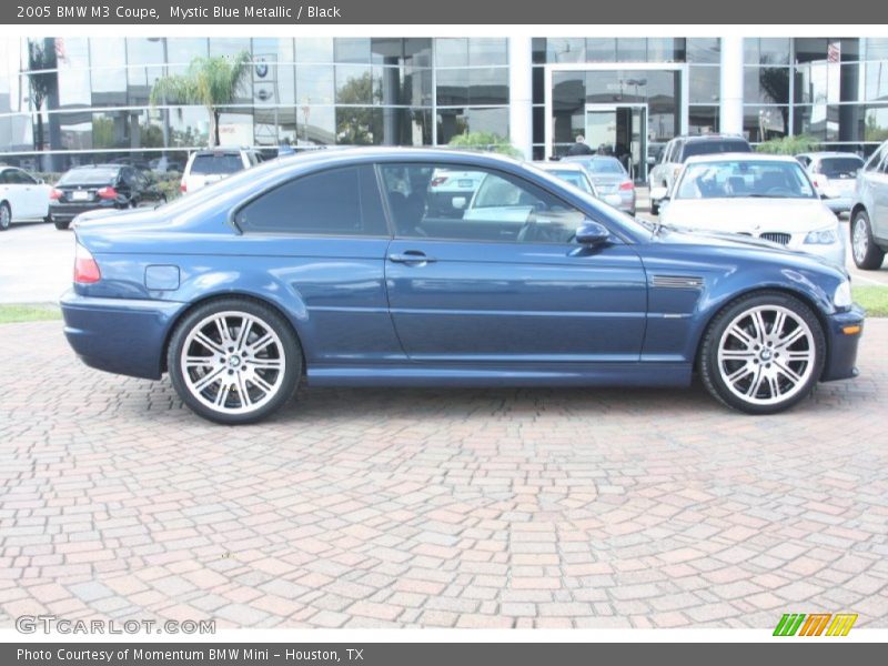 Mystic Blue Metallic / Black 2005 BMW M3 Coupe