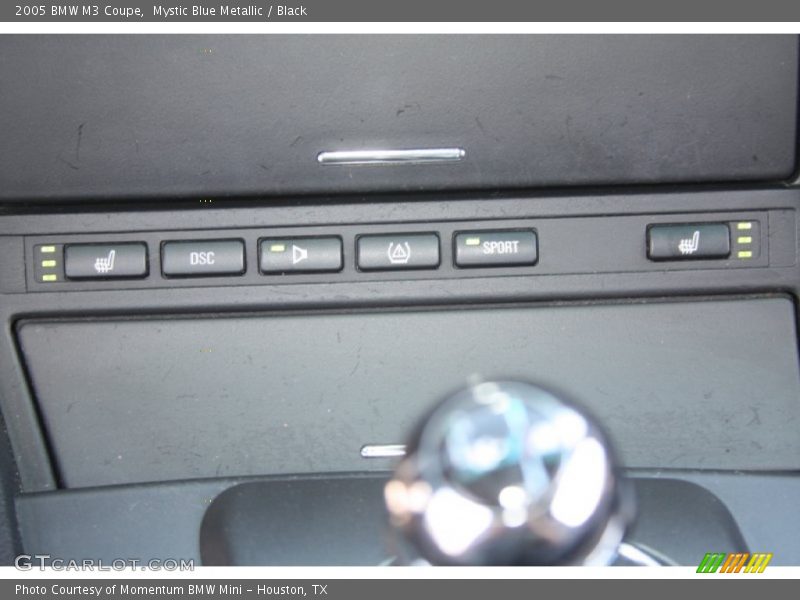 Mystic Blue Metallic / Black 2005 BMW M3 Coupe