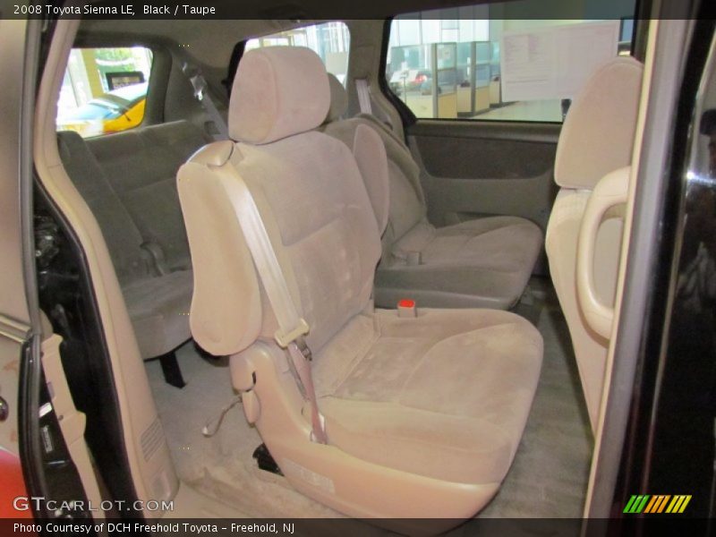 Black / Taupe 2008 Toyota Sienna LE