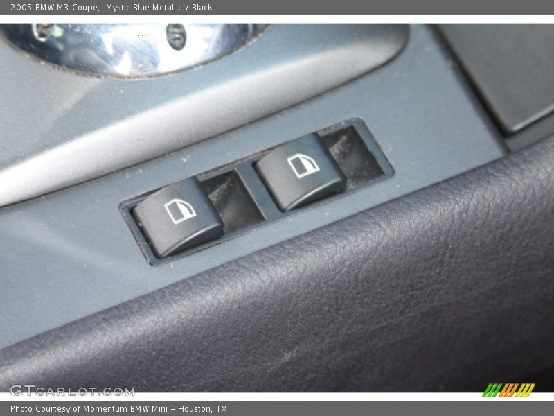 Mystic Blue Metallic / Black 2005 BMW M3 Coupe