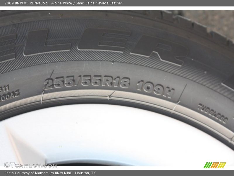 Alpine White / Sand Beige Nevada Leather 2009 BMW X5 xDrive35d