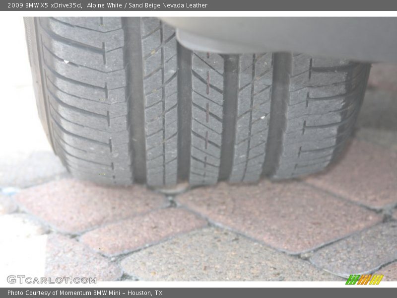 Alpine White / Sand Beige Nevada Leather 2009 BMW X5 xDrive35d