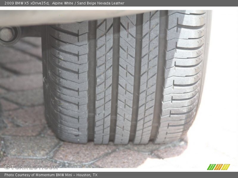 Alpine White / Sand Beige Nevada Leather 2009 BMW X5 xDrive35d