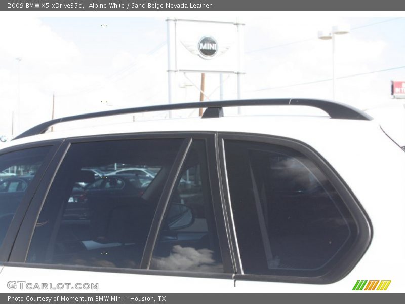 Alpine White / Sand Beige Nevada Leather 2009 BMW X5 xDrive35d