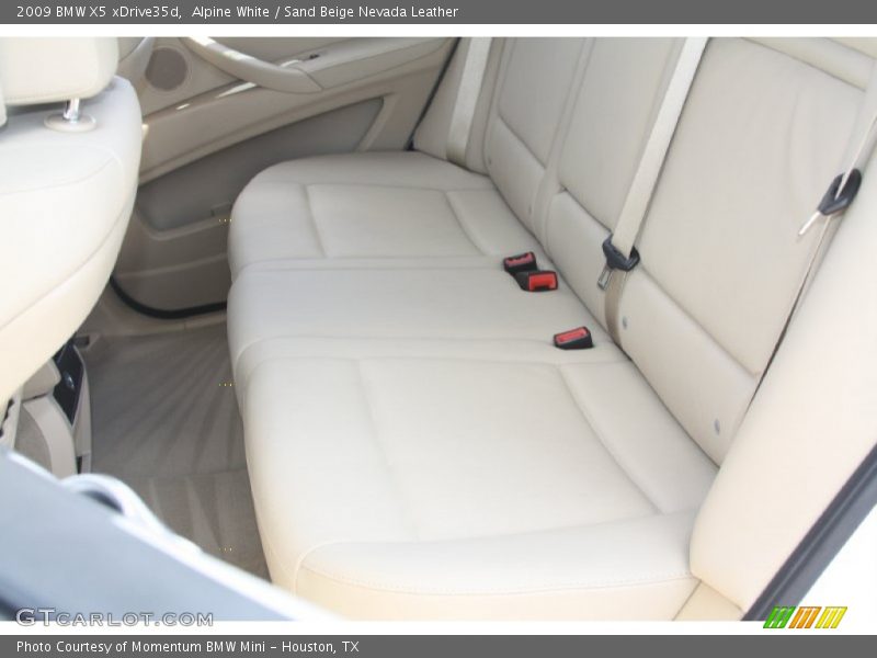 Alpine White / Sand Beige Nevada Leather 2009 BMW X5 xDrive35d