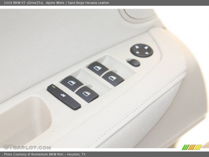 Alpine White / Sand Beige Nevada Leather 2009 BMW X5 xDrive35d