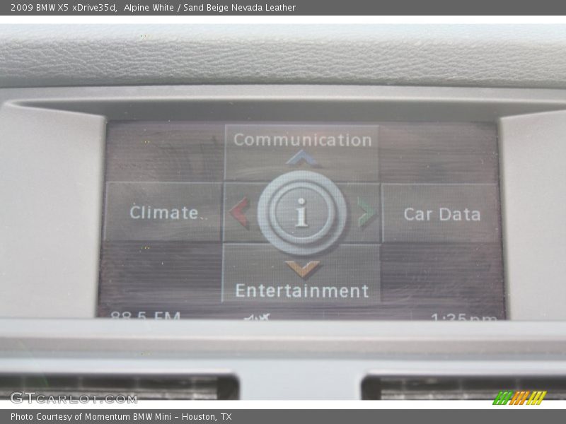 Alpine White / Sand Beige Nevada Leather 2009 BMW X5 xDrive35d