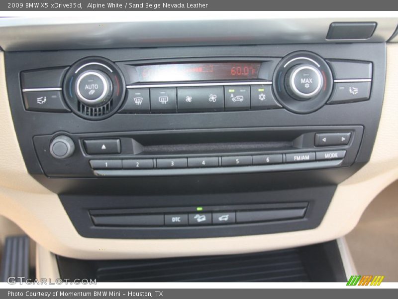 Alpine White / Sand Beige Nevada Leather 2009 BMW X5 xDrive35d