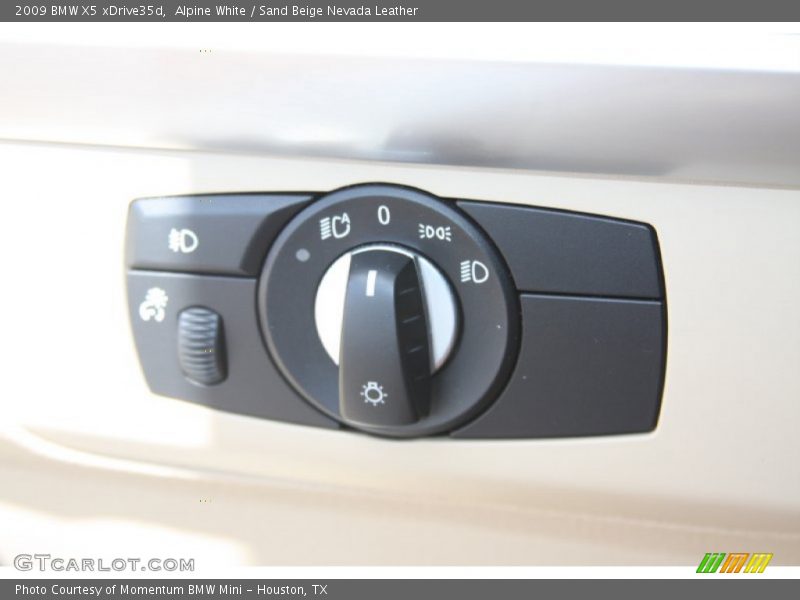 Alpine White / Sand Beige Nevada Leather 2009 BMW X5 xDrive35d