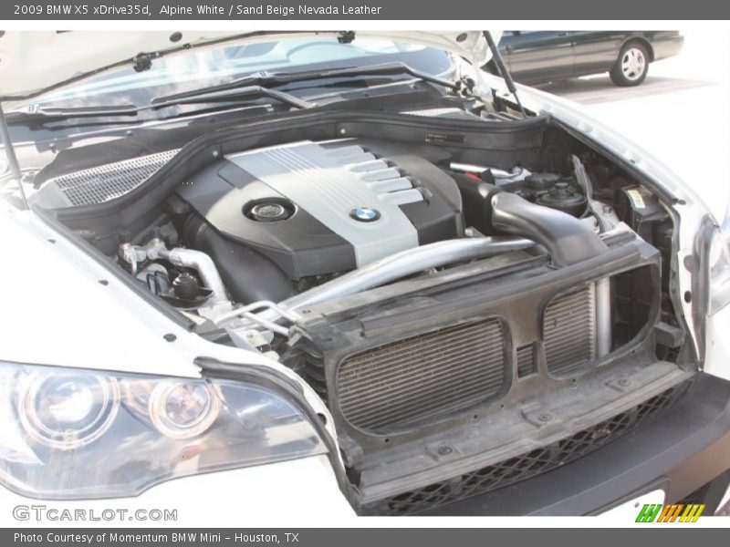 Alpine White / Sand Beige Nevada Leather 2009 BMW X5 xDrive35d