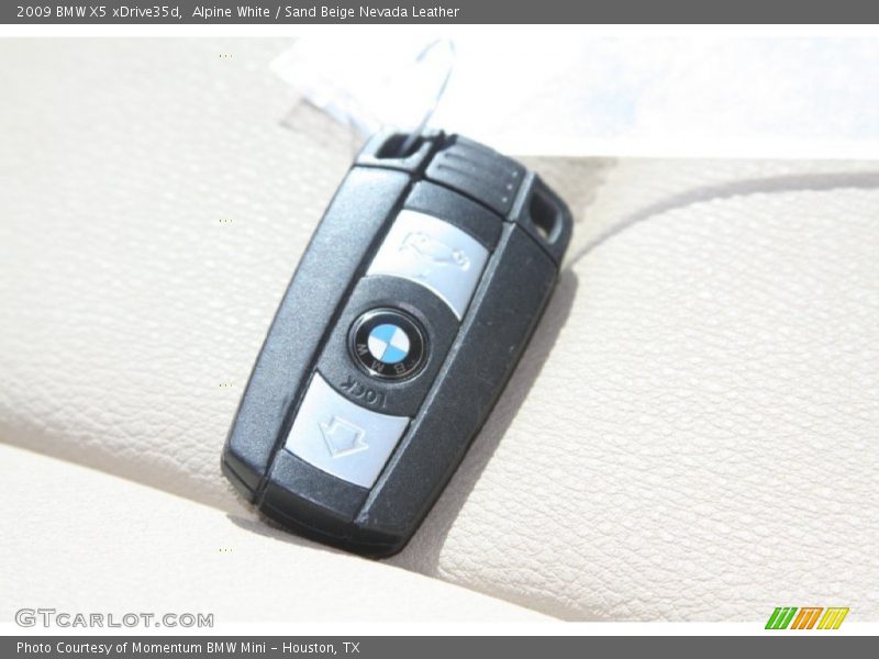 Alpine White / Sand Beige Nevada Leather 2009 BMW X5 xDrive35d