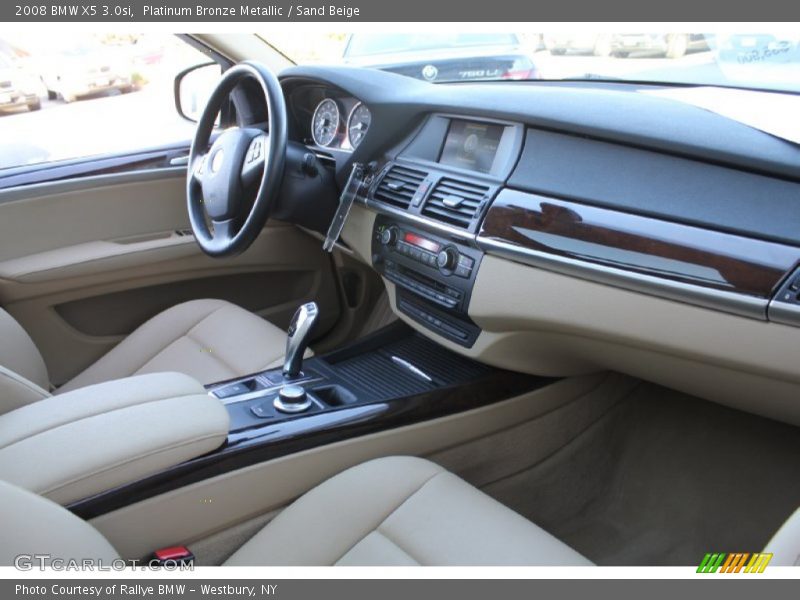 Platinum Bronze Metallic / Sand Beige 2008 BMW X5 3.0si