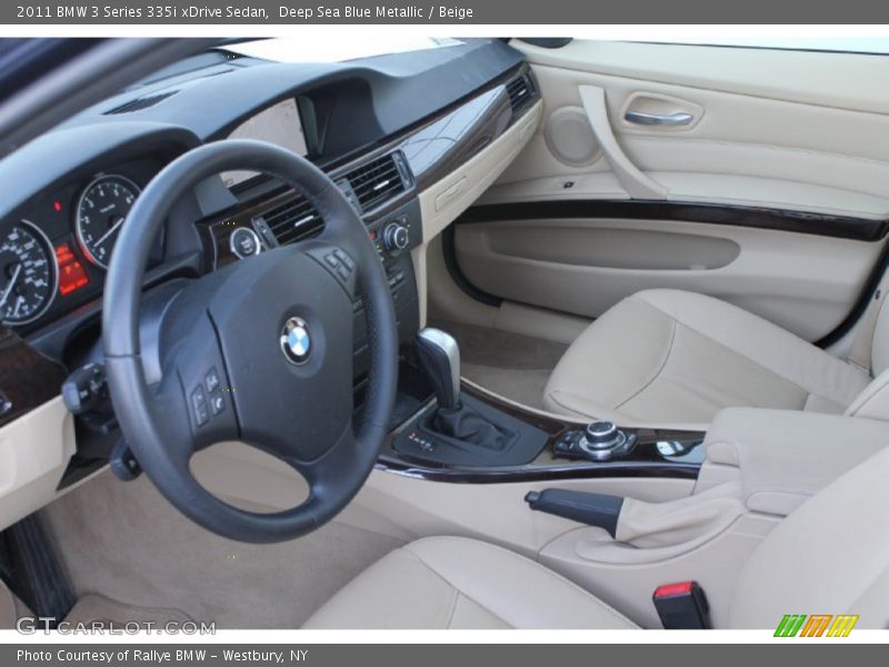  2011 3 Series 335i xDrive Sedan Beige Interior