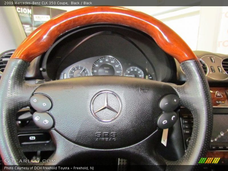 Black / Black 2009 Mercedes-Benz CLK 350 Coupe