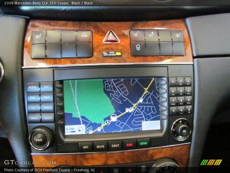 Black / Black 2009 Mercedes-Benz CLK 350 Coupe