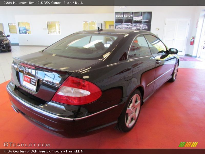 Black / Black 2009 Mercedes-Benz CLK 350 Coupe