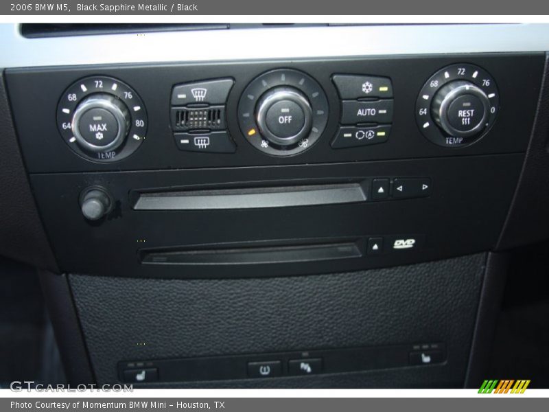 Black Sapphire Metallic / Black 2006 BMW M5