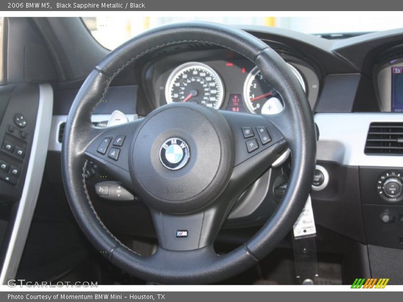 Black Sapphire Metallic / Black 2006 BMW M5