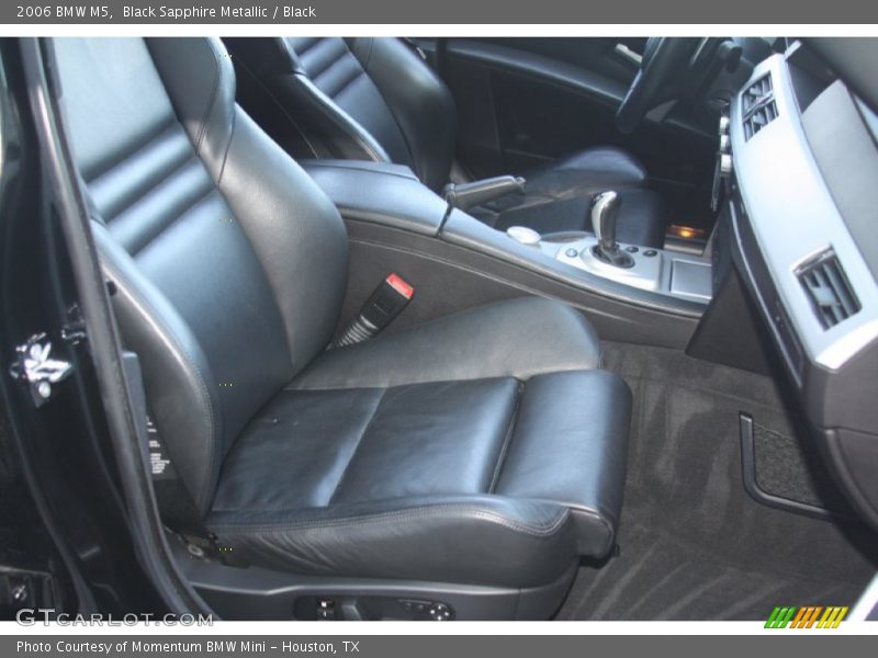 Black Sapphire Metallic / Black 2006 BMW M5