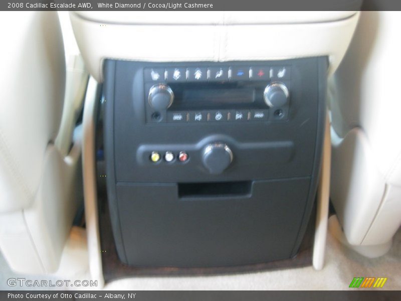 White Diamond / Cocoa/Light Cashmere 2008 Cadillac Escalade AWD