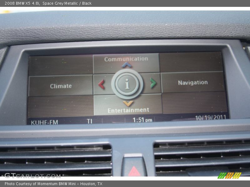 Space Grey Metallic / Black 2008 BMW X5 4.8i