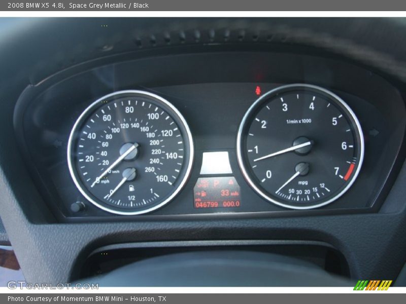 Space Grey Metallic / Black 2008 BMW X5 4.8i