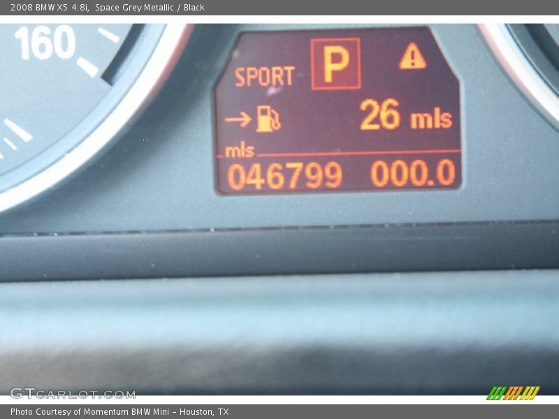 Space Grey Metallic / Black 2008 BMW X5 4.8i