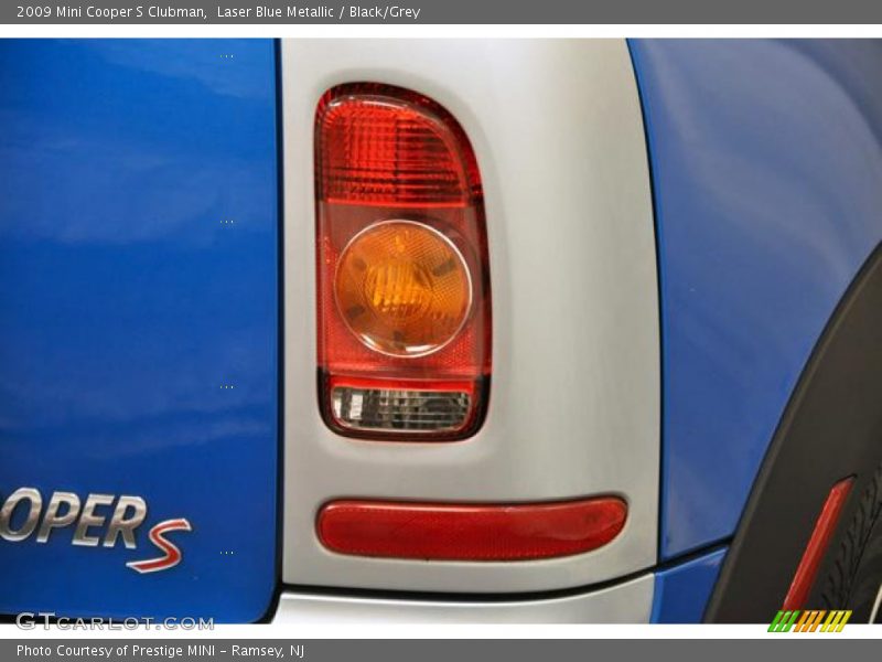 Laser Blue Metallic / Black/Grey 2009 Mini Cooper S Clubman