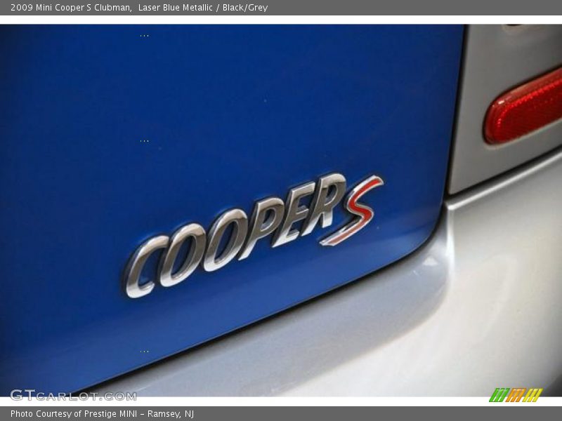 Laser Blue Metallic / Black/Grey 2009 Mini Cooper S Clubman