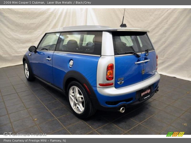 Laser Blue Metallic / Black/Grey 2009 Mini Cooper S Clubman