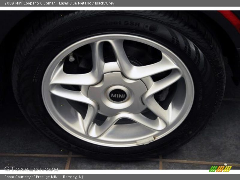 Laser Blue Metallic / Black/Grey 2009 Mini Cooper S Clubman