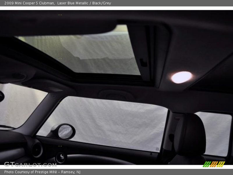 Laser Blue Metallic / Black/Grey 2009 Mini Cooper S Clubman