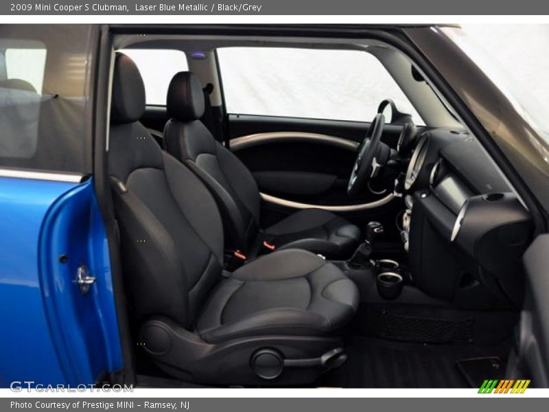 Laser Blue Metallic / Black/Grey 2009 Mini Cooper S Clubman