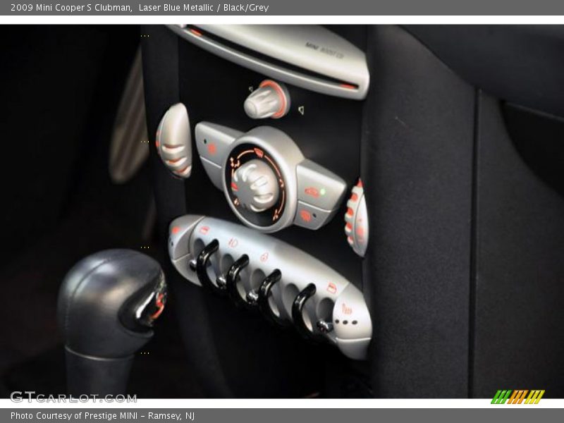 Laser Blue Metallic / Black/Grey 2009 Mini Cooper S Clubman