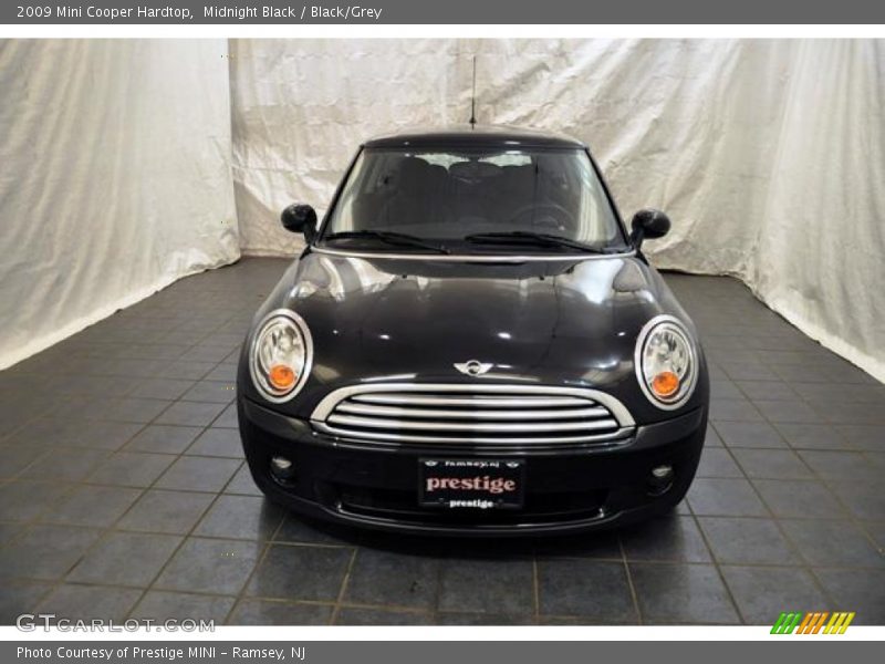 Midnight Black / Black/Grey 2009 Mini Cooper Hardtop