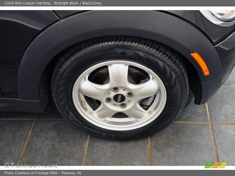 Midnight Black / Black/Grey 2009 Mini Cooper Hardtop