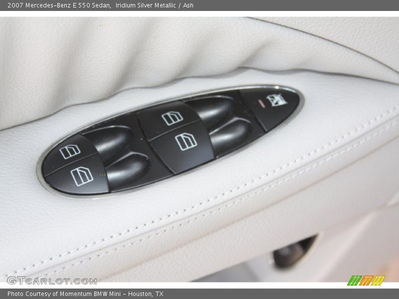 Iridium Silver Metallic / Ash 2007 Mercedes-Benz E 550 Sedan