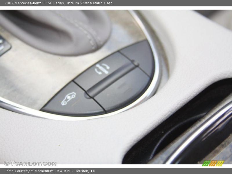 Iridium Silver Metallic / Ash 2007 Mercedes-Benz E 550 Sedan