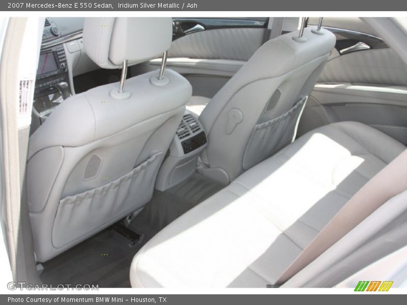 Iridium Silver Metallic / Ash 2007 Mercedes-Benz E 550 Sedan